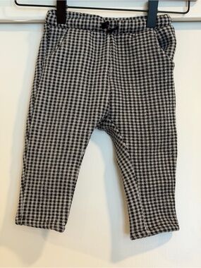 Black & White Gingham‎ Baby/Toddler Pants